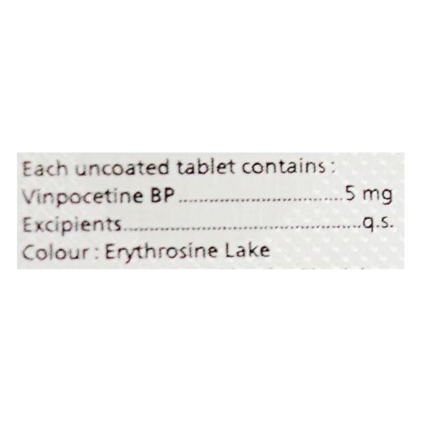 VINPOTAG 5mg Tablet 10's - Global Surgicals