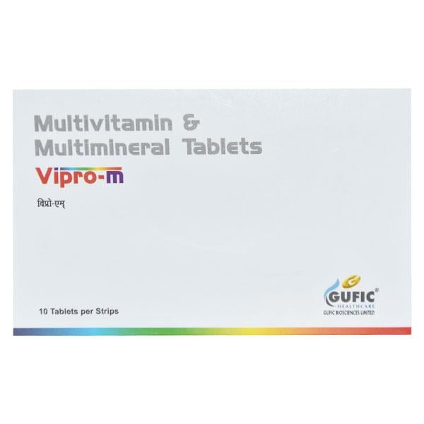 VIPRO M Tablet 10's - Global Surgicals