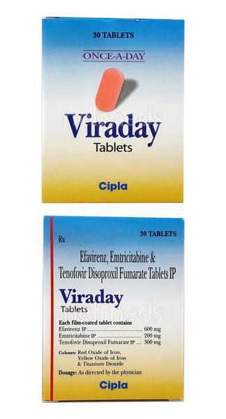 Viraday Tablet 30'S - Global Surgicals