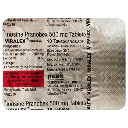 VIRALEX Tablet 10's - Global Surgicals