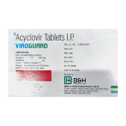 VIROGUARD Tablet 10's - Global Surgicals