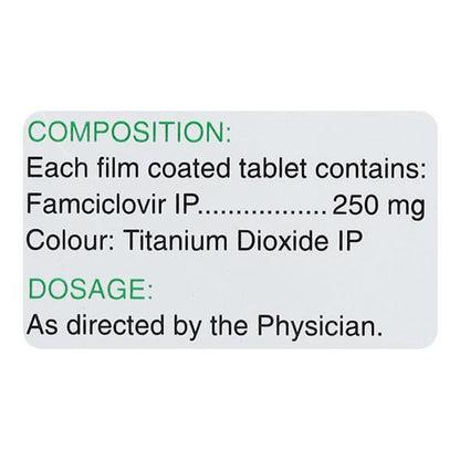 Virovir 250mg Tablet 6'S - Global Surgicals