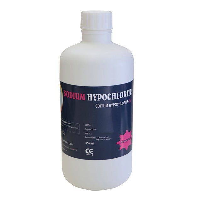 Vishal Dentocare Sodium Hypochlorite 3% Root Canal Irrigant - Global Surgicals