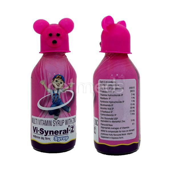 Visyneral Z Syrup 100ml - Global Surgicals