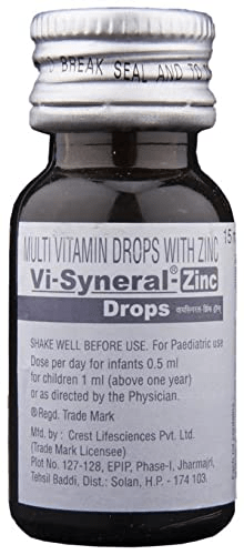 Visyneral Zinc 15ml Drops - Global Surgicals