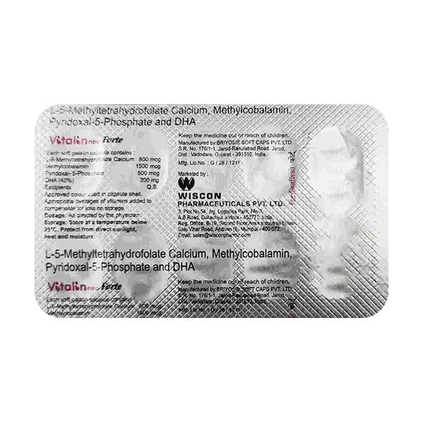 VITALIN NEO FORTE Capsule 10's - Global Surgicals