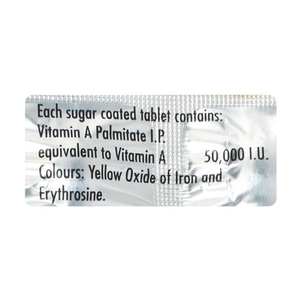 Vitamin A Chew Tablet 10'S - Global Surgicals