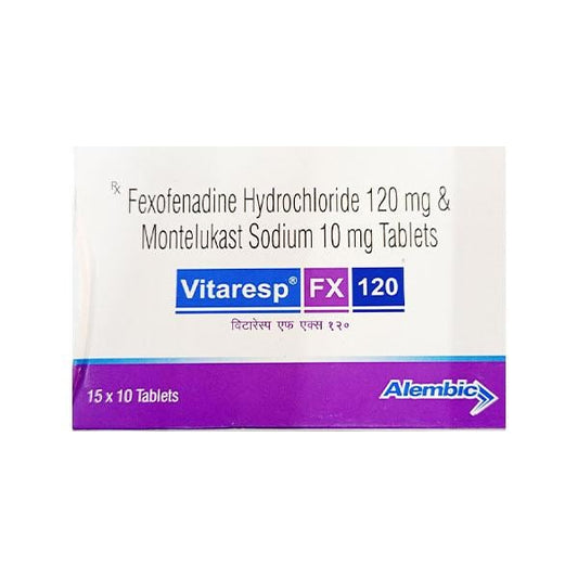 Vitaresp FX 120 Tablet 10'S - Global Surgicals