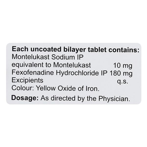 Vitaresp FX 180mg Tablet 10'S - Global Surgicals