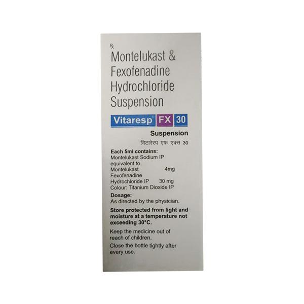 VITARESP FX 30 Suspension 30ml - Global Surgicals