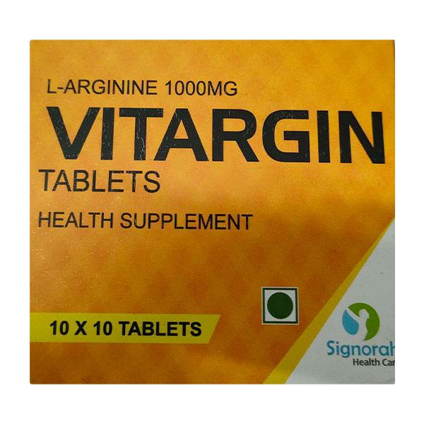 VITARGIN Tablet 10's - Global Surgicals
