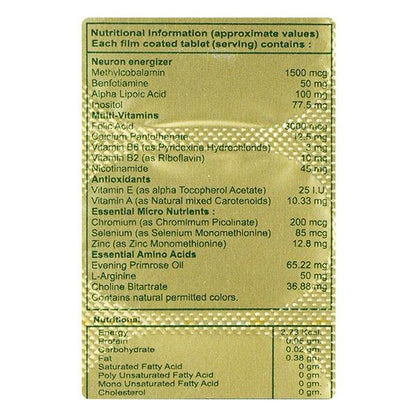 VITASAVE GOLD Tablet 10's - Global Surgicals
