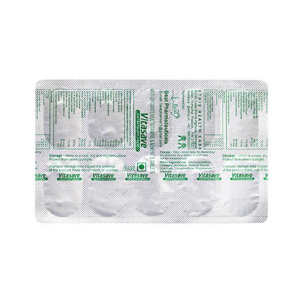 VITASAVE Tablet 10's - Global Surgicals