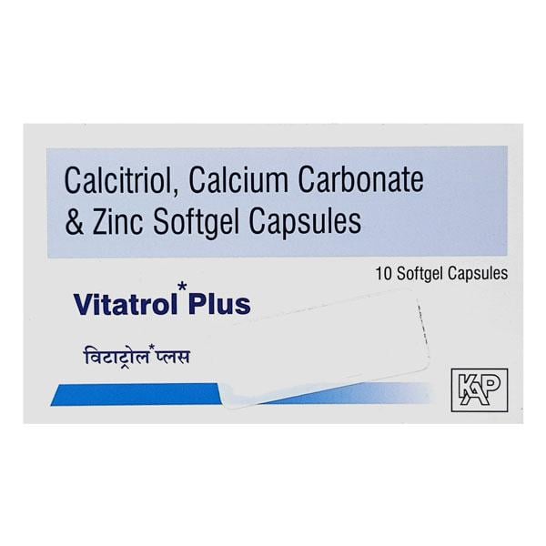 Vitatrol Plus Capsule 10'S - Global Surgicals