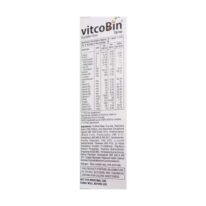 VITCOBIN MIXED FRUIT FLAVOUR Syrup 200ml - Global Surgicals