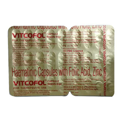 Vitcofol Capsule 30'S - Global Surgicals