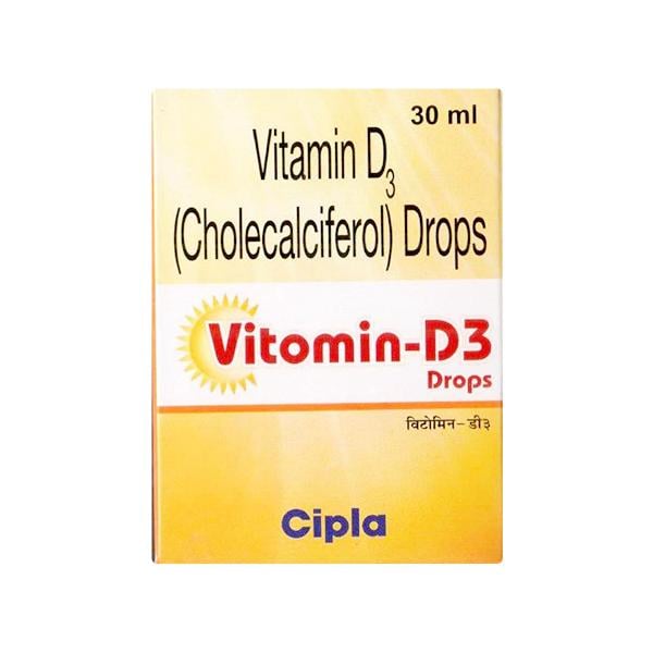 Vitomin D3 Drops 30ml - Global Surgicals