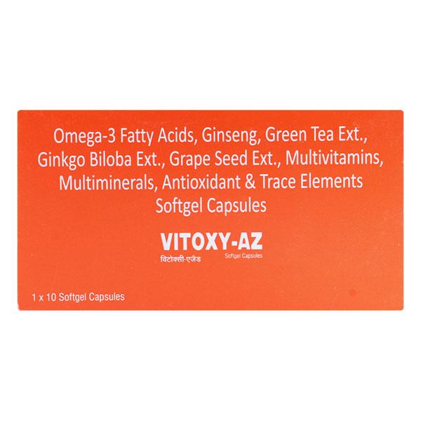 Vitoxy Az Capsule 10's - Global Surgicals
