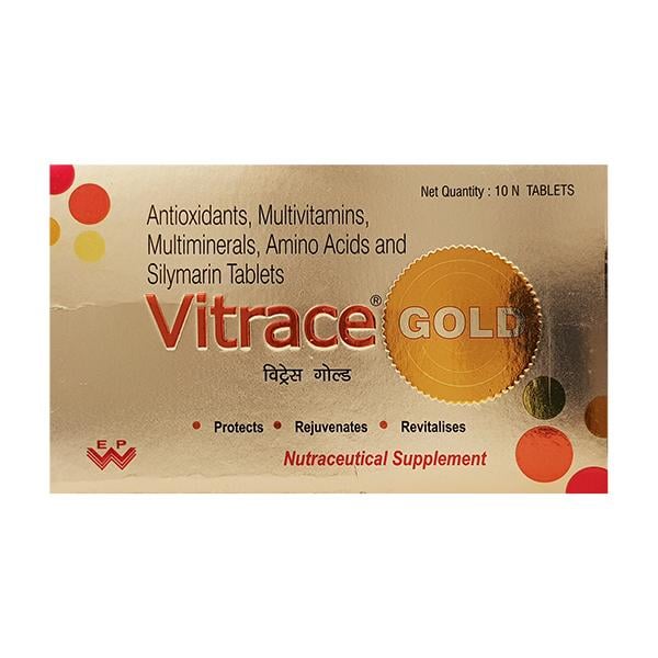 Vitrace Gold Tablet 10'S - Global Surgicals