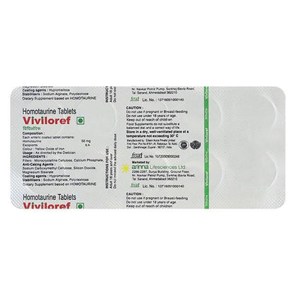 Viviloref 50mg Tablet 10'S - Global Surgicals