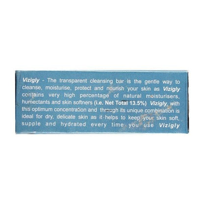 VIZIGLY TRANSPARENT Bathing Bar 75gm - Global Surgicals