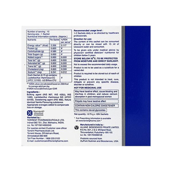 VIZYLAC GG Sachet 0.75gm - Global Surgicals