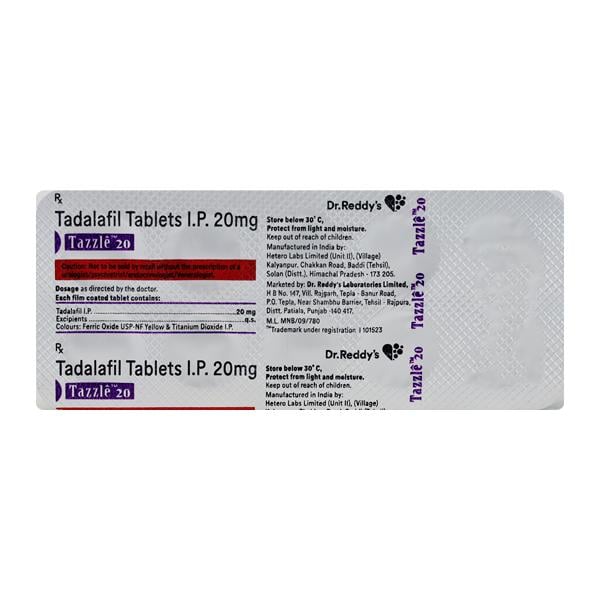 Tazzle 20mg Tablet 10'S