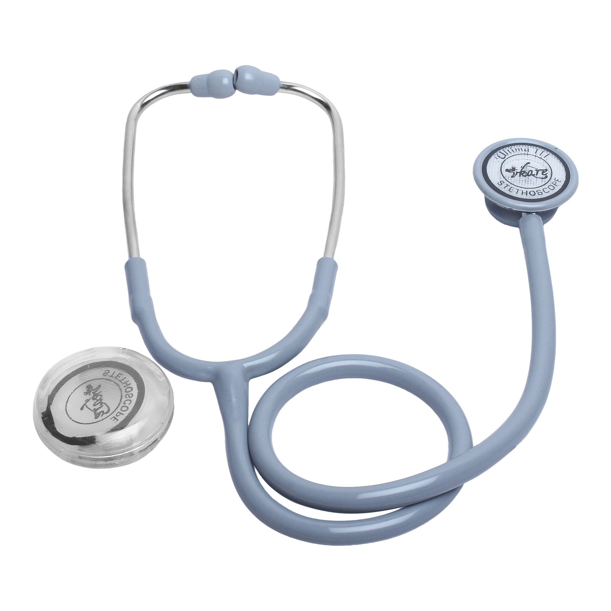 VKare Ultima DX Stethoscope - Grey (VKB0200) - Global Surgicals