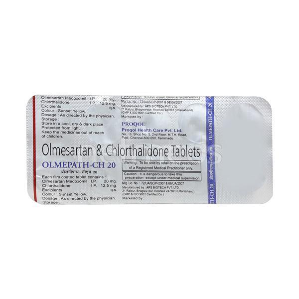 Olmepath CH 20mg Tablet 10'S