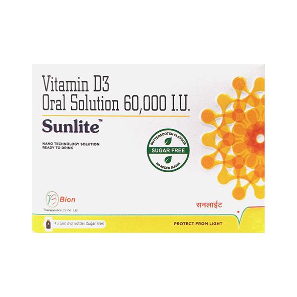 SUNLITE SUGAR FREE BUTTERSCOTCH FLAVOUR Oral Solution 5ml