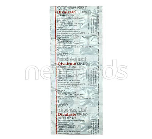 Divalrate ER 250mg Tablet 10'S
