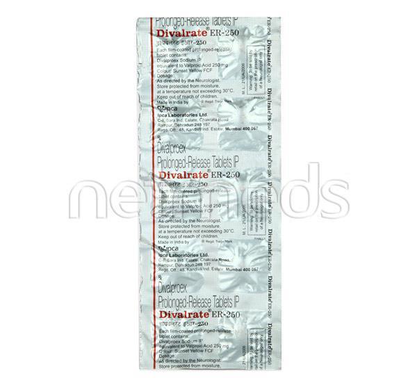 Divalrate ER 250mg Tablet 10'S