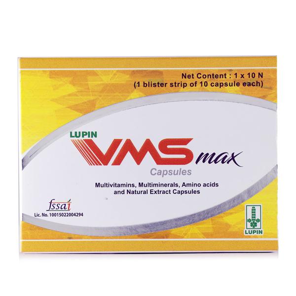 VMS MAX Capsule 10's - Global Surgicals