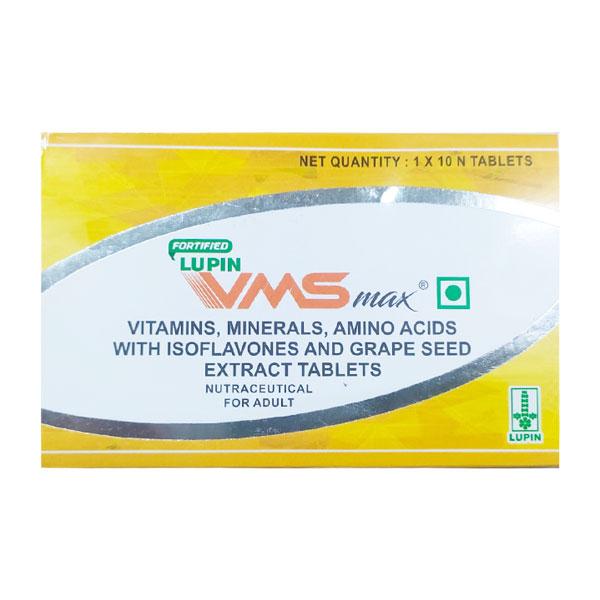 VMS MAX Tablet 10's - Global Surgicals