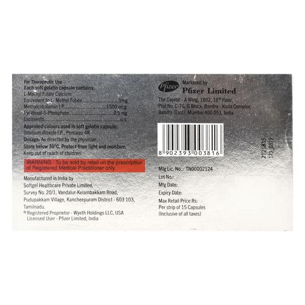 Folvite Active Capsule 15'S