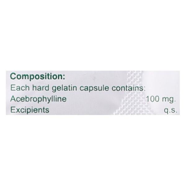 ACEBROFON 100 Capsule 10's