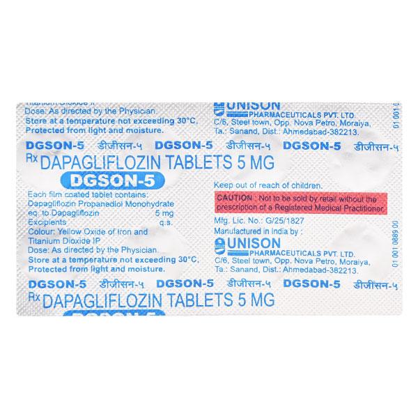 DGSON 5 Tablet 10's