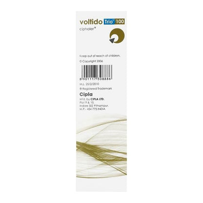 VOLTIDO TRIO 100 Ciphaler 60mDPI - Global Surgicals