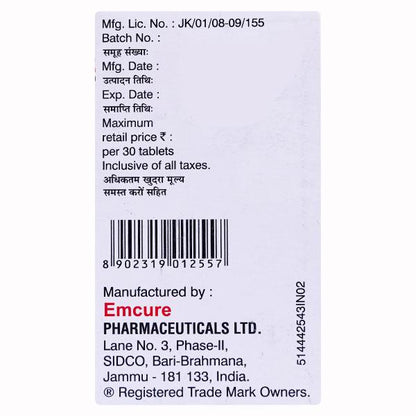 Vonavir Tablet 30'S - Global Surgicals