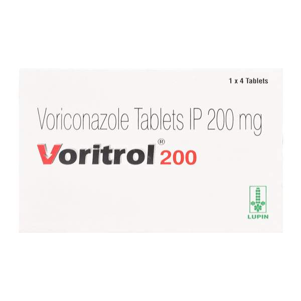 Voritrol 200mg Tablet 4's - Global Surgicals