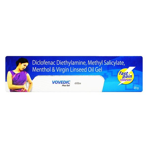 Vovedic Plus Gel 15gm - Global Surgicals