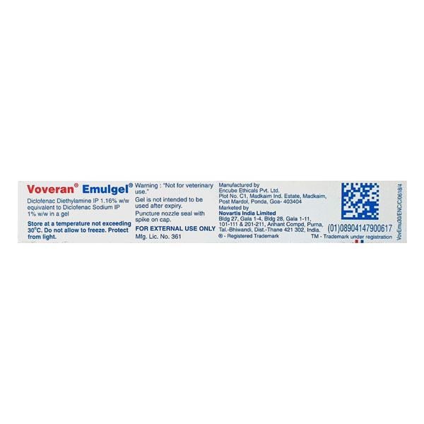 Voveran Emulgel Gel 30gm - Global Surgicals