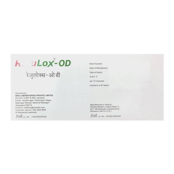 REJULOX OD GLUTEN FREE Capsule 10's