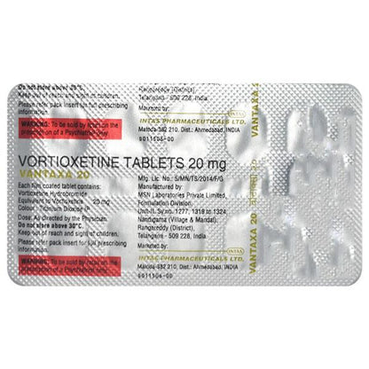 VANTAXA 20 Tablet 10's