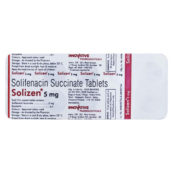 SOLIZEN 5mg Tablet 10's