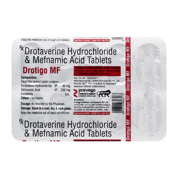 DROTIGO MF Tablet 10's