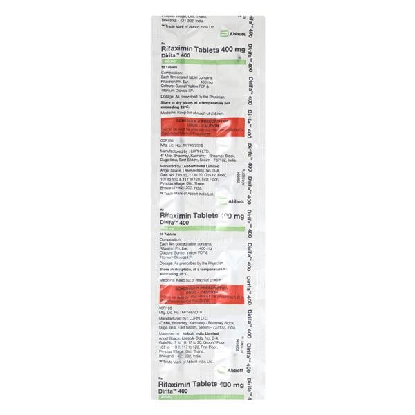 Dirifa 400mg Tablet 10'S