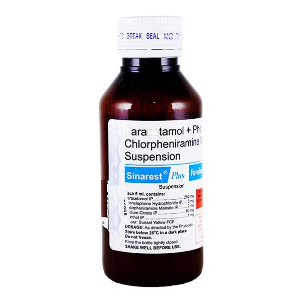 Sinarest Plus Syrup 60ml