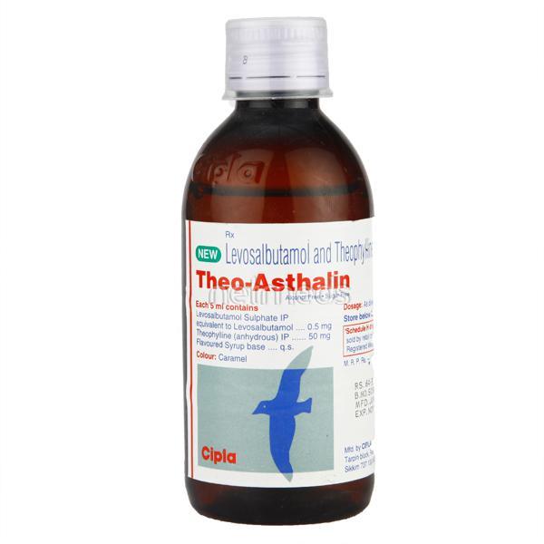 NEW Theo Asthalin Syrup 100ml (N)