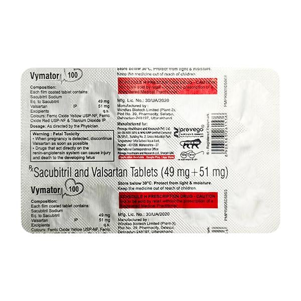 VYMATOR 100 Tablet 14's